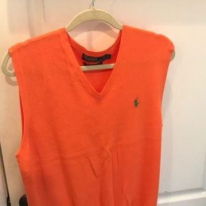 Men’s polo and Lacoste vest